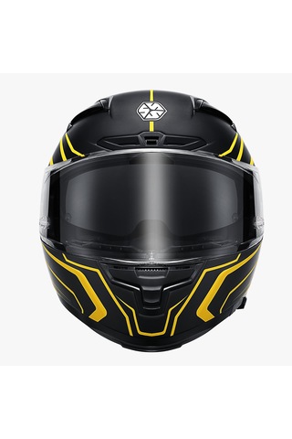 Scoyco Flash Kapalı Kask Siyah