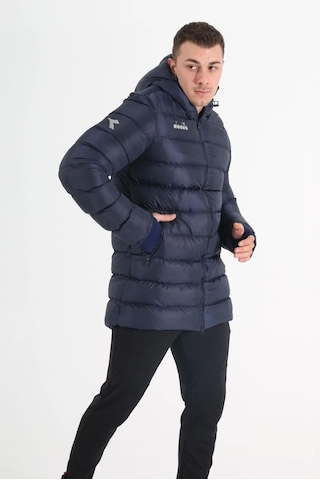 Diadora Motto 23 Anorak Uzun Mont Lacivert