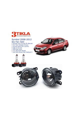 Renault Symbol 2011 Sis Farı Set Oem: 8200074008
