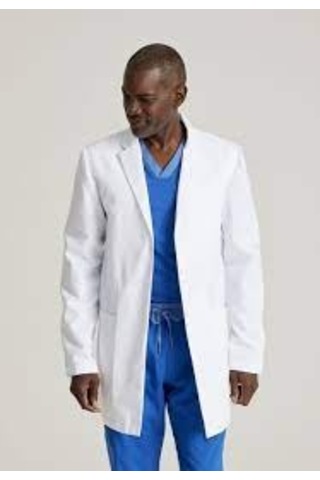Grey's Anatomy Grc952 Men Lab Coat Beyaz