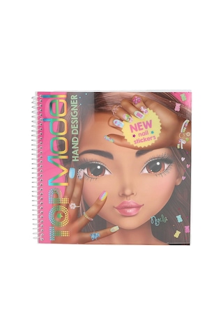 Depesche Topmodel 14000 Hand Designer El Ve Tırnak Tasarım Boyama Kitabı Stickerlı 46 Sayfa