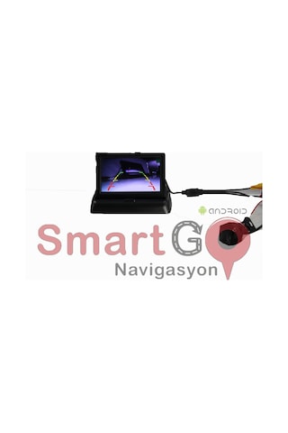 4.3 İnç Monitör Geri Görüş Kamera Sistemi