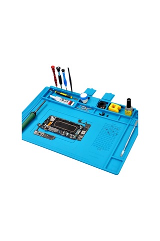 Xurunkeji Mat Silikon Lehimleme İstasyonu Telefon Büyük Tamir Bilgisayar Tezgahı Bakım Anti Mobil Statik Kaynak Dirençli