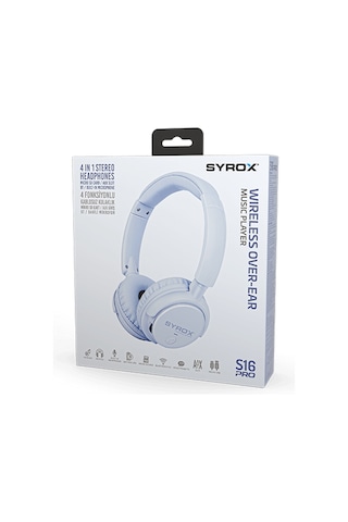 Syrox S16 Pro Bluetooth Kulak Üstü Kulaklık