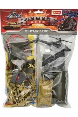 Ern-852 Toys Pvcli Asker Seti - Eren Oyuncak