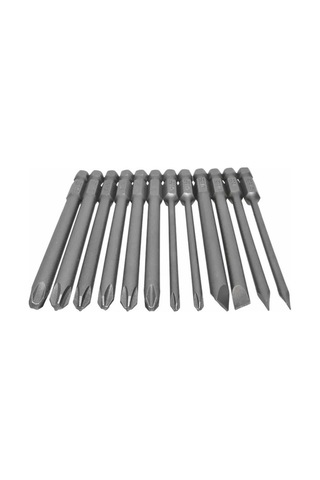 Trendooze Uçları Uç Tornavida Seti, S2 Phillips Parçalı Manyetik Çelik 12 100mm Rp