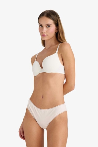 Defacto Dantel Detaylı 3'lü Brazilian Külot-fall İn Love F2190ax25aube270 Mavi-Be270
