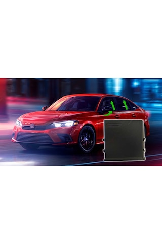 Honda Civic Fe1 Uyumlu 2022+ Ayna. Cam Ve Sunroof Kapatma Modülü