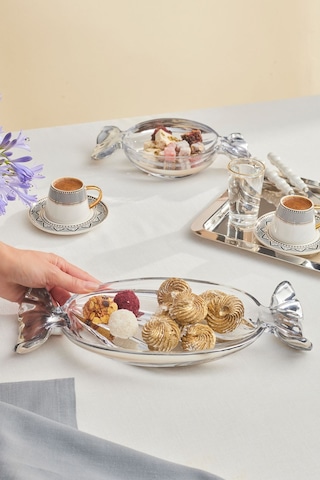 Karaca Candy Dekoratif Tabak 35 x 14,6 x 4,6 cm