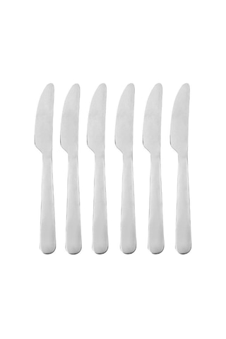 Ikea Dragon 6 Parça Yemek Bıçağı Seti 18 Cm Krom