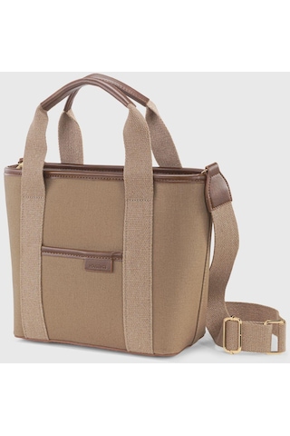Housebags Kadın Çift Saplı Kanvas Tote Bag 246 001