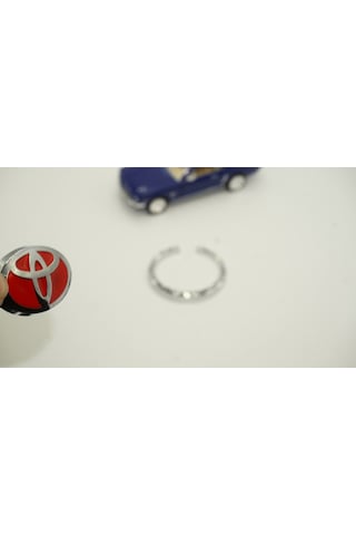 Toyota Uyumlu Buğday Kulakları Krom Metal 3M 3D Logo Oem
