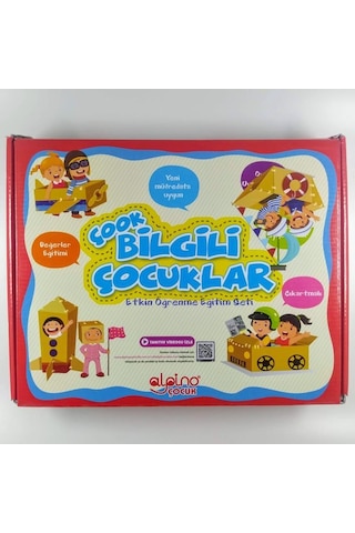 Alpino Çocuk Çook Bilgili Çocuklar Okul Öncesi Eğitim Seti
