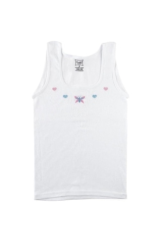 Tutku 0166 Kız Çocuk Geniş Askılı Atlet 3 Adet