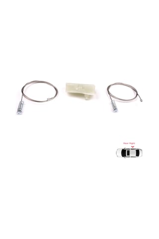 Renault Clio MK3 2005-2014 İçin Arka Sağ Cam Kriko Tamir Seti