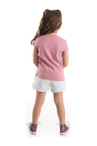 Denokids Tüllü Lily Kız Çocuk Şort Takım Çok Renkli