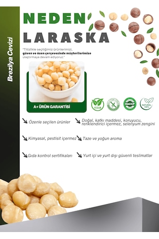 Makedemya Fındığı İçi 1kg Macadamia Nuts 1 KG
