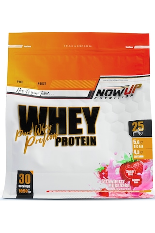 Nowup Nutrition Whey Protein Strawberry Milkshake 1050 Gr