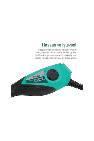 Proskit Pt-5203I Elektrikli Gravür Işleme Seti