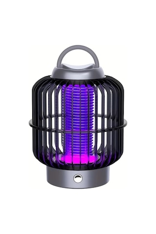 Motion003 2025 Yeni Modelli Gri Ev Sis Sokucu Lambasi Sisleri Ve Bocekleri Yakalar Bebekler Icin Guvenli