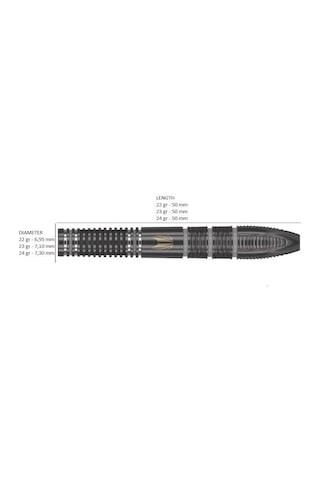 Target Nathan Aspinall X Echo % 90 Tungsten Sp Çelik Uçlu Dart Oku