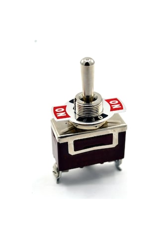 Toggle Switch 1-0-2 Yaylı Metal Anahtar 3 Pin 12v-220v 15a