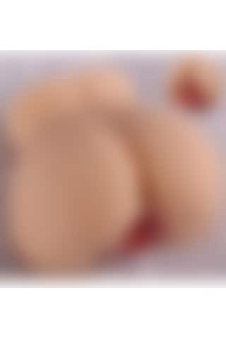 Erotixshop Premium Ass Masturbator Jelena - Realistik Anal Vajinal 2 İn 1 Titreşimli Suni Kalça Vajina