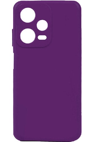 Zore Redmi Note 12 Pro 5g Kılıf Msra Biye Silikon - Mor Mor