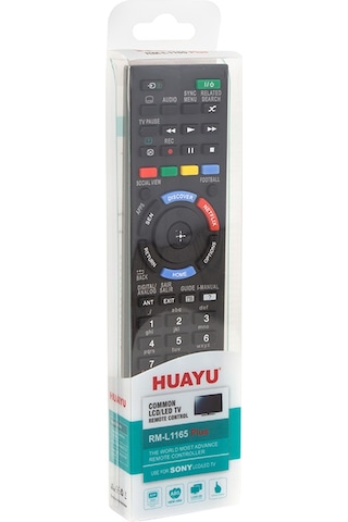 LCD/LED TV KUMANDA BLİSTERLİ HUAYU KL SONY RM-L1165 Plus 3DLİ