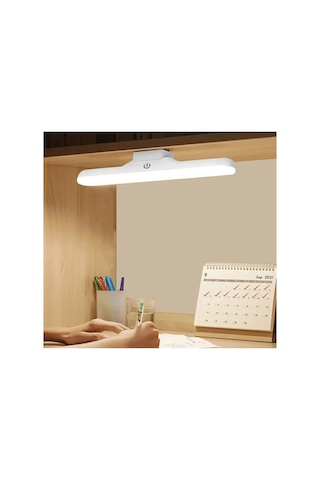 Astec Ct-5249 Martı 6w Usb Şarjlı Led Aplik Dokunmatik Dimmerli Mıknatıslı Kablosuz Lamba 3 Renk Ayar Beyaz
