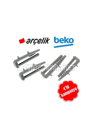 Arçelik Beko Uyumlu Bulaşık Makinesi 4'Lü Arka Ray Kapağı (Pim) - 264697247