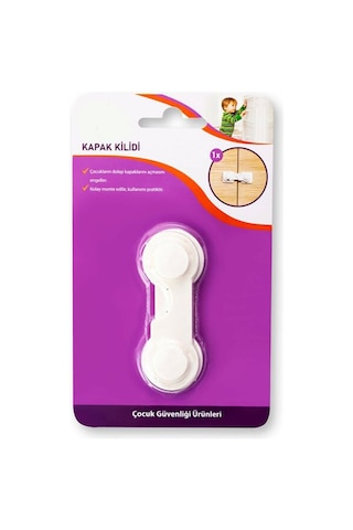 Markafox Ideal Baby Kapak Kilidi Güvenlik Kilidi Bebek Çocuk Koruma Kilidi 1410 Çok Renkli