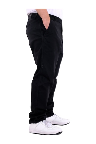 Mode Xl Büyük Beden Erkek Kot Pantolon Yan Cep Chıno 18880 Siyah Siyah