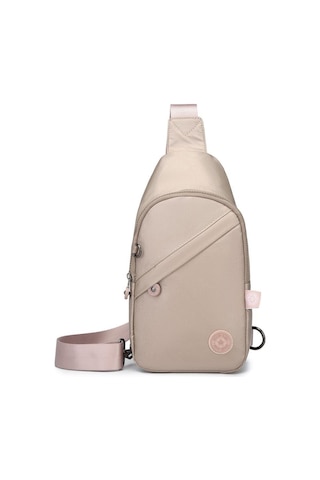 Metalik Kumaş Smart Bags Bodybag Postacı Çantası Kadın 1239 Gülkurusu
