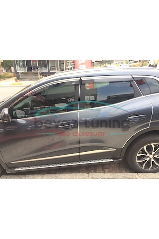 Renault Kadjar Cam Rüzgarlığı 4Lü Kromlu 2015-2016-2017-2018 Nike