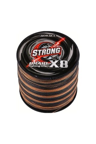 Techbloom Dayanıklı 8 Kat Örgülü Misina B 10 0 55mm 100lb 300m 328yd Tuzlu Su Balıkçılığı İçin Kamuflaj Desenli Polietilen Ana Hat