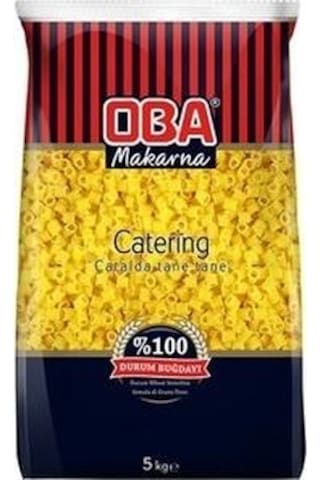 Oba Yüksük Makarna 5 Kg X 3 Adet Uzun Ömürlü Çorbalık Paket