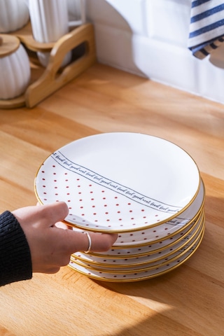Acar Feel Good 6 Lı Pasta Tabağı Seti - 19 CM
