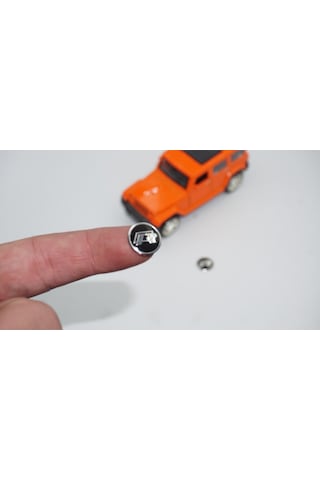 Volkswagen R Oto Anahtar 3M Metal Alaşım Logo 2Li Set