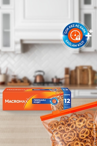 Fermuarlı Poşet - 12 Li X 5 Adet Avantaj Paket