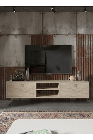 Resital Tv Ünitesi S1830-8 Traverten Traverten