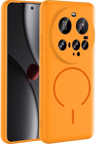 Adige Xiaomi 15 Ultra Kılıf Silikon Meta Magsafe Kablosuz Şarj Özellikli