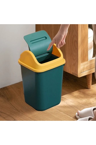 Teltree 10 Litre Kapaklı Çöp Kutusu - Modern Ve Dayanıklı Mutfak, Banyo İçin