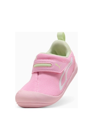 Puma Kız Çocuk Kitten Cırt Cırtlı Spor Ayakkabı 22-27 Pembe