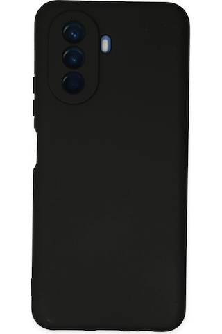 Gld-spt- Newface Huawei Nova Y70 Kılıf Nano İçi Kadife Silikon - Siyah