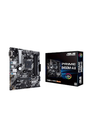 Asus Prime B450M-A II AMD B450 4400 MHz (OC) Soket AM4 mATX Anakart