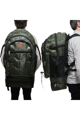 Season Mountaıner Kamp Çantası,büyük Boy,sırt Çantası,sırt Çantası,90 Litre Yeşil