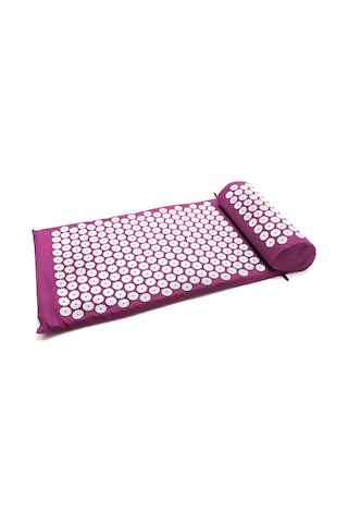 Kosona Tpe İğne Akupunktur Materyali, Boyun Yastığı Ve Eldiven Toplarıyla Tam Vücut Masaj Seti Mor Üstü Beyaz İğneler Çok Renkli