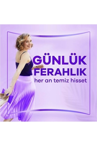 Büyük Paket 40 Adet Günlük Ped, Rahat Kullanım İçin