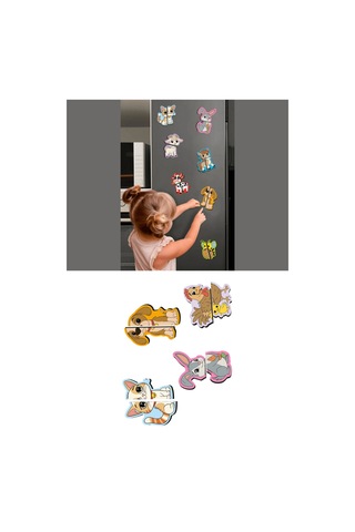 Mıknatıslı Yapbozlar 6'lı Full Seri